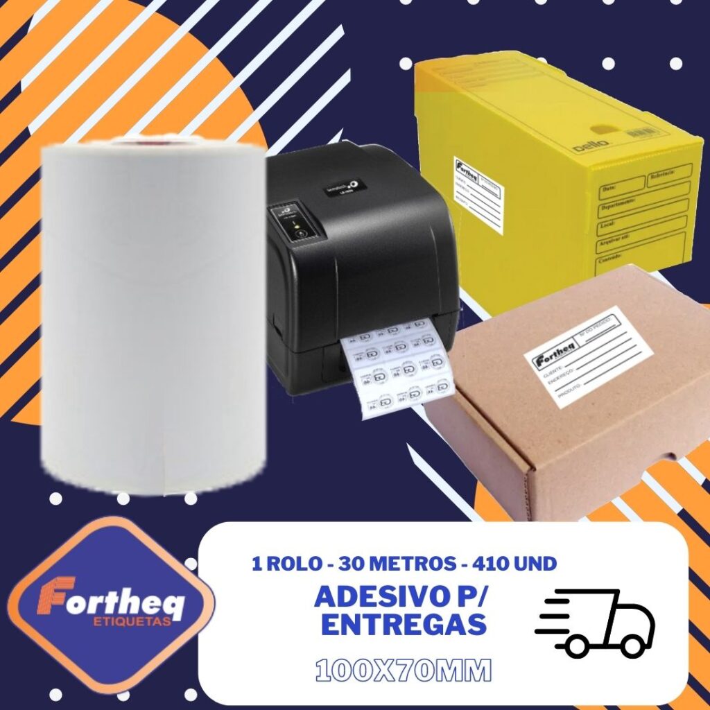 Post Rolo único adesivo 100x70