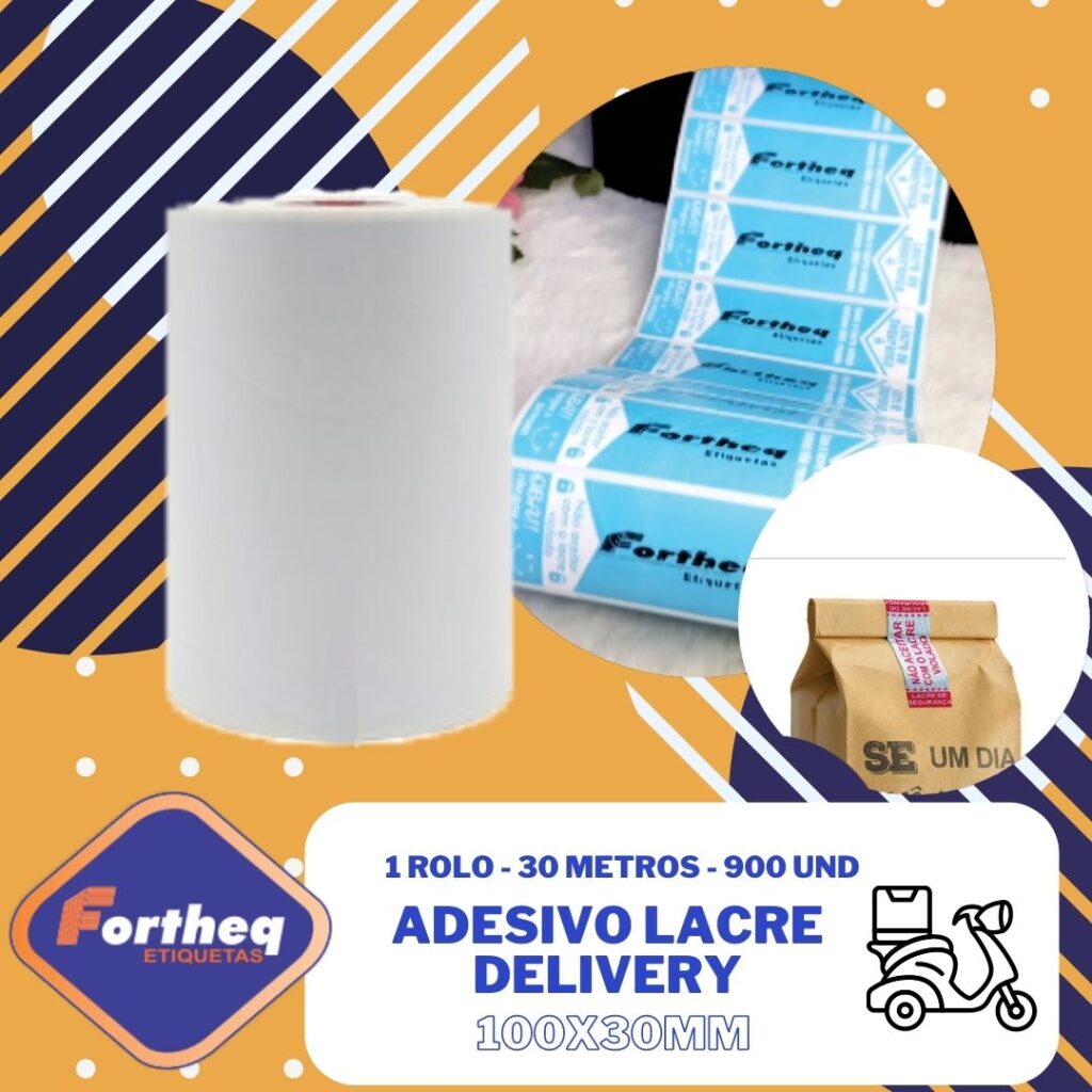 Post Insta Adesivo Delivery Rolo único